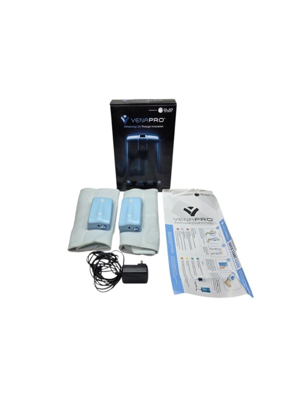 VenaPro Leg Compression System DVT Circulation Recovery Therapy Blood Flow Cuffs